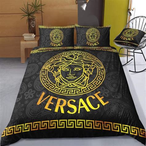 cheap versace bedding set|Versace style bedroom set.